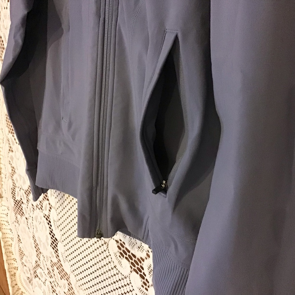 Athleta Full Zip Jacket V-Neck - Picture 6 of 7